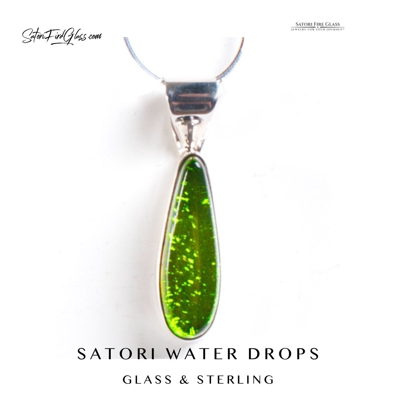 Satori Long Drop Hook Earrings – Satori Fire Glass