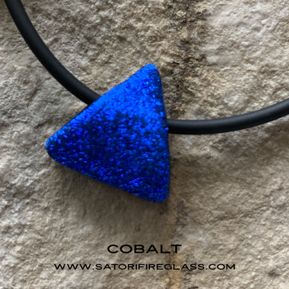 Satori Cobalt Triangle Necklace