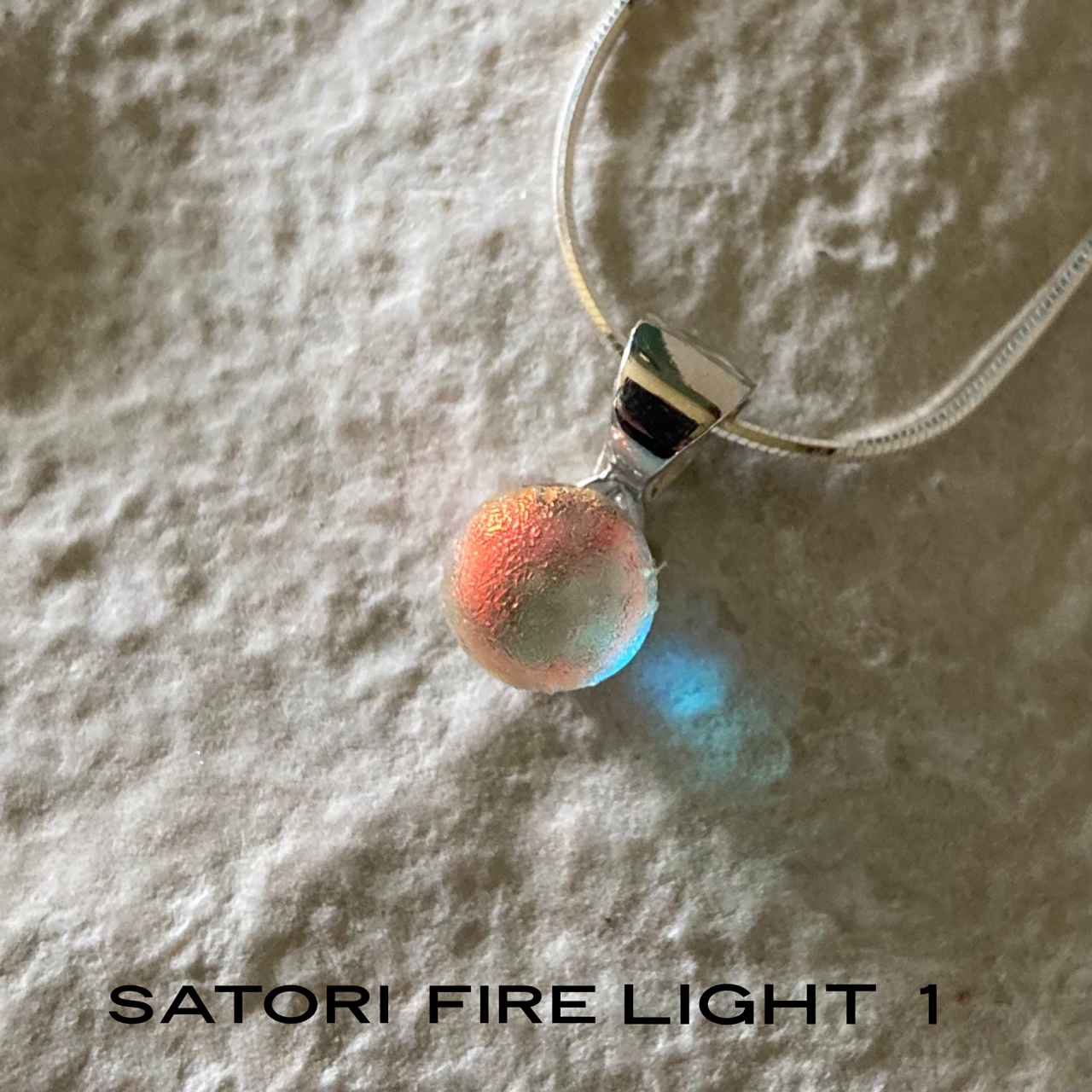 BEST SELLER Good Chi™ Charm Necklace for Positive Energy – Satori Fire Glass